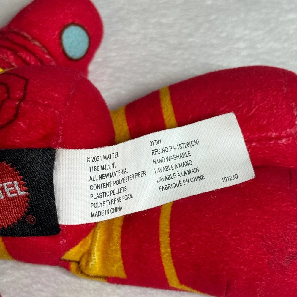 Marvel Plush Red Iron Man Mattel 9-Inch 2021 Avengers Brand Rare Stuffed Toy